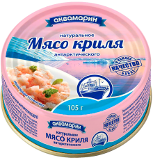 Мясо криля Аквамарин 105г