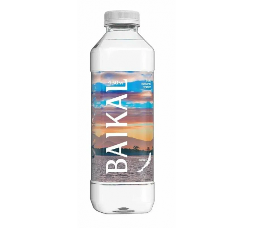 Вода BAIKAL430, глубинная из озера Байкал, негазированная, 0,85 л,