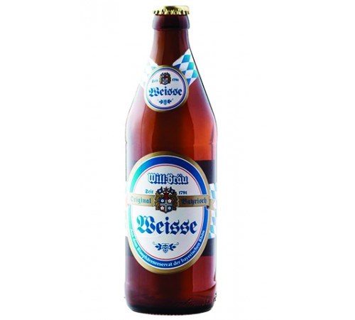 Пиво Вилл-Брау Вайсс светлое 5,6% 0,5л