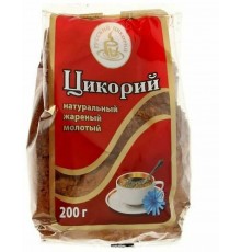 Цикорий натуральный жареный молотый 200гр Русский цикорий