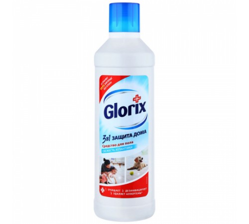 Средство чистящее для пола Свежесть Атлантики Glorix 1 л
