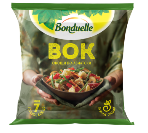 Смесь овощная Вок по-азиатски Бондюэль 400г
