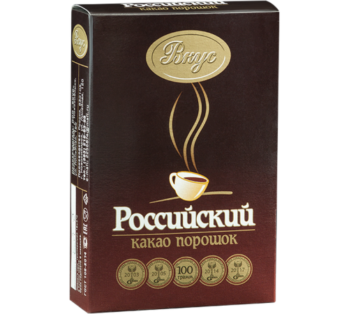 Какао порошок Российский Вкус 100 гр