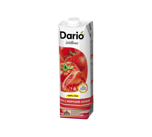Сок Томатный Дарио Велнес 0,95л
