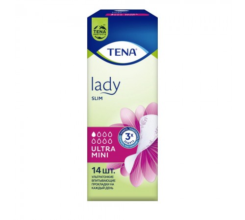 Прокладки урологические ежедневные Tena 14шт