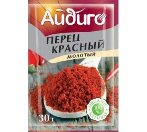 Перец красный молотый Айдиго 30 гр
