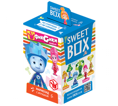 Мармелад Sweet Box с игрушкой Фиксики 10гр