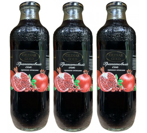 Сок гранатовый нефильтрованный 1л Бута