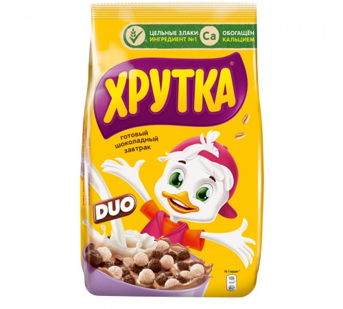 Готовый завтрак ДУО шарики Хрутка 230гр
