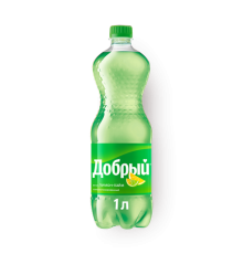 Напиток газированный Лимон лайм Добрый 1л