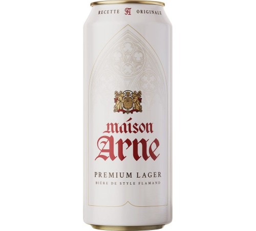 Пиво Мейзон Арне Лагер 5,0% ж/б 0,45 л