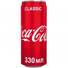 Напиток газированный ж/б Кока-Кола 0,33 л