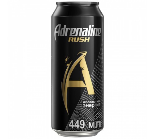 Напиток энергетический Adrenalin Rush 0,449 л