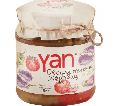 Овощи запеченые YAN 455г