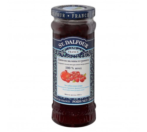 Джем малина и гранат  St.Dalfour 284г