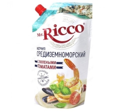 Кетчуп средиземноморский Мр Рикко 350гр
