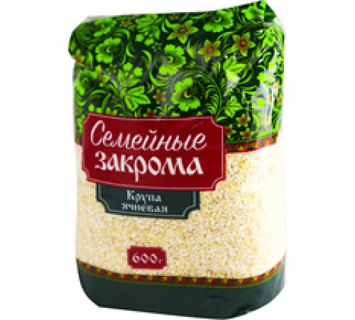 Крупа ячневая Семейные Закрома 600 гр
