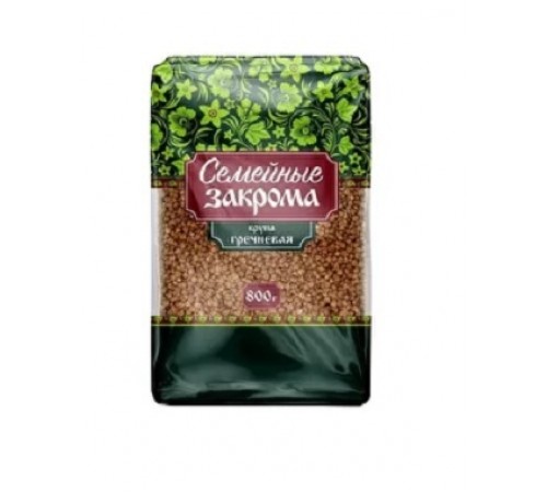 Крупа гречневая Семейные Закрома 800 гр
