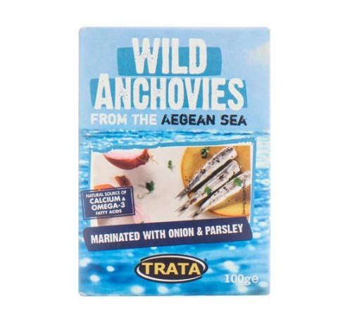 Анчоус маринованный с луком и петрушкой Trata 100 гр