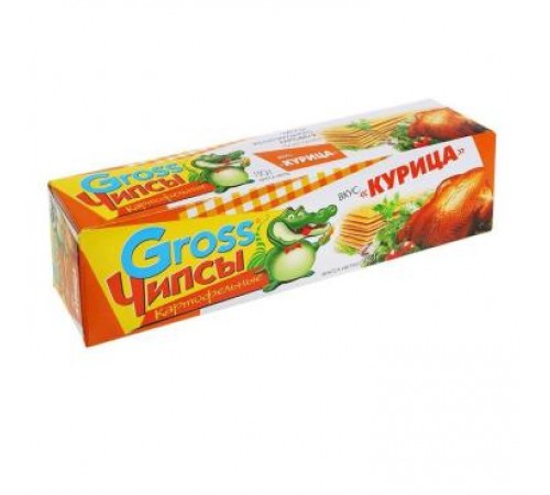 Чипсы картофельные Курица Gross 40гр