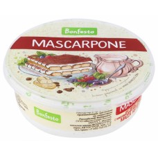 Сыр Маскарпоне 78%  Бонфесто 250 гр