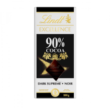 Шоколад горький какао 90% Lindt 100г