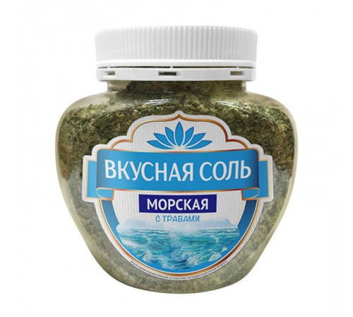 Соль морская с травами Вкусная соль 400гр