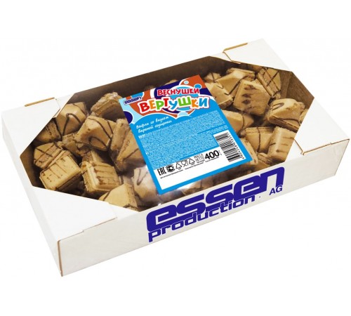 Вафли Вареная сгущенка Вертушки Веснушки 400гр