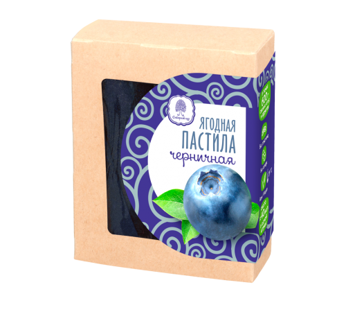 Пастила Черничная Сибирский кедр 100 гр