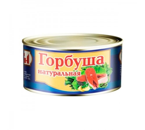 Горбуша натуральная Адмирал Тимошкин 240гр