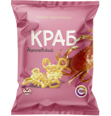 Чипсы картофельные Королевский краб 30гр