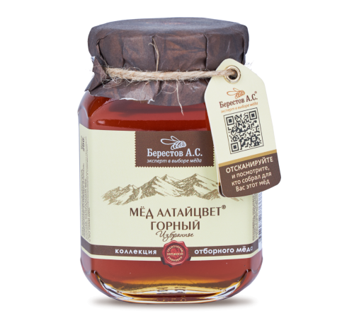 Мёд Алтайский горный Берестов А.С. 200гр
