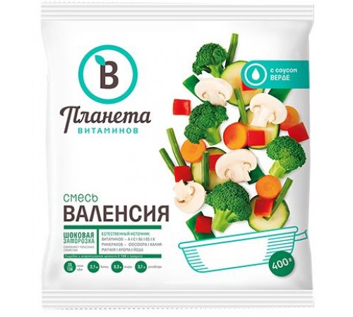 Смесь Валенсия Планета витаминов 400гр
