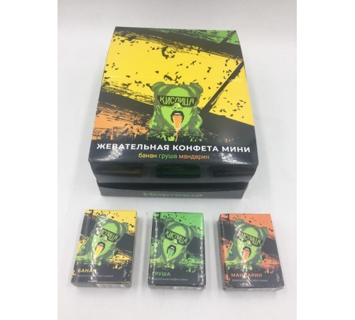 Карамель шипучая 3гр Кислица