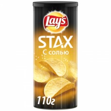 Чипсы картофельные с солью Лейс 110г STAXX 110г