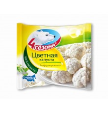 Капуста цветная замороженная 4 сезона 400г