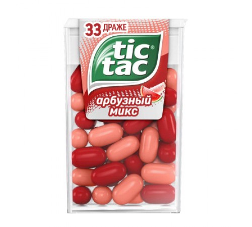 Драже арбузный микс Тик-так 16г
