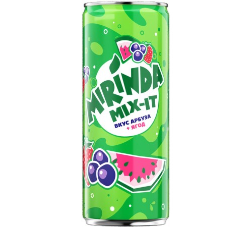 Напиток газ Арбуз и ягоды Миринда 0,25л
