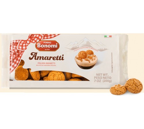 Печенье Амареттини Bonomi 200г