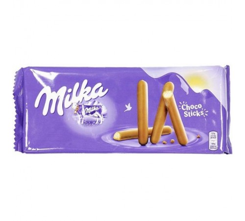 Печенье Choco Sticks MILKA  112гр