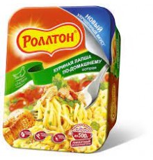 Лапша быстрого приготовления Курица острая Ролтон 90гр