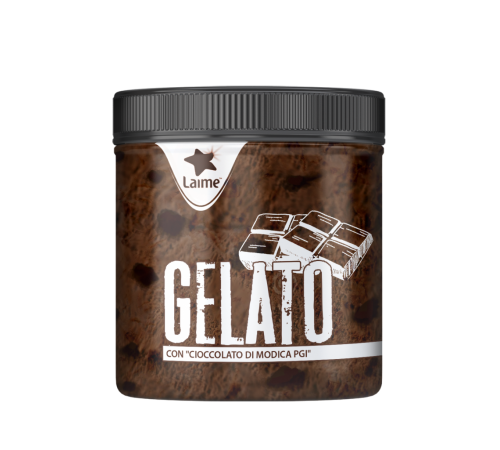 Мороженое Молочное шоколадное с кусочками итальянского шоколада Лайме 330 гр
