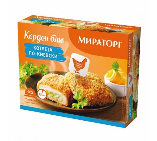 Котлеты по-Киевски Мираторг 405г
