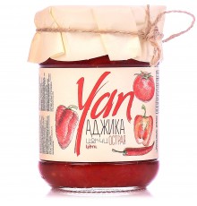Икра из красного перца (Аджика) YAN 250 гр