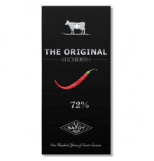 Шоколад горький с кайенским перцем Bucheron 100г