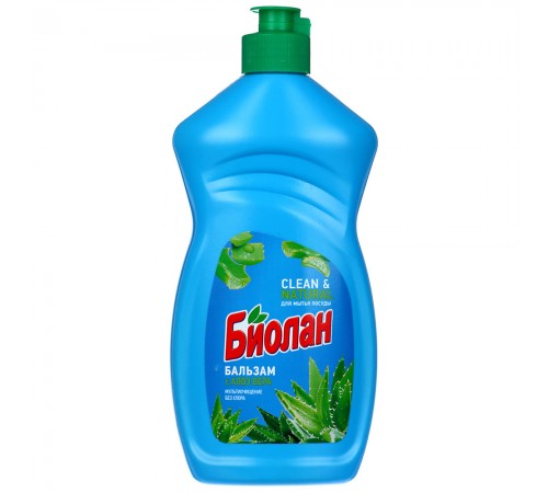 Средство для м/посуды Биолан Алое вера 400г