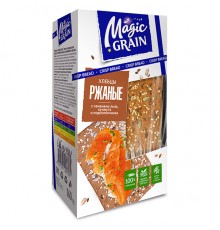 Хлебцы Ржаные с семенами льна Magic Grain 160гр