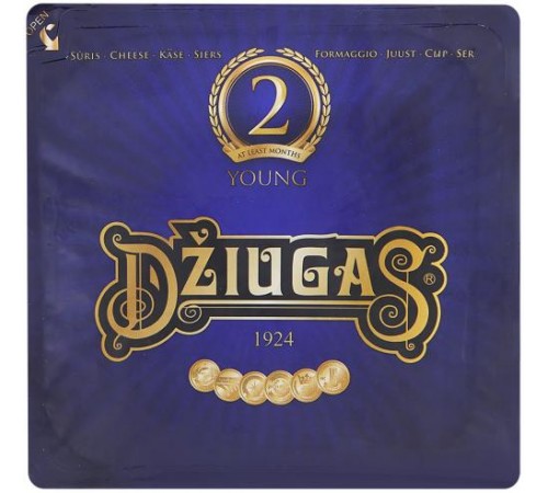 Сыр твердый Пармезан Dziugas 240г 40%
