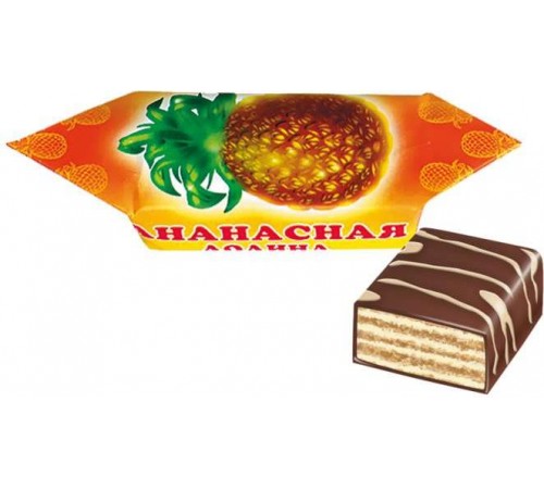 Конфеты Ананасная долина Славянка 185гр