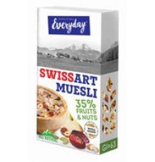 Мюсли с фруктами, орехами и семечками EVERYDAY SwisArt 300г